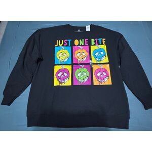 NWT Disney Snow White Evil Queen Just One Bite Sweatshirt